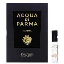 Acqua Di Parma Ambra 1,5 ml offizielle Parfümprobe, Acqua Di Parma Ambra 1,5 ml offizielle Duftprobe, Acqua Di Parma Ambra 1,5 ml offizieller Parfümtester