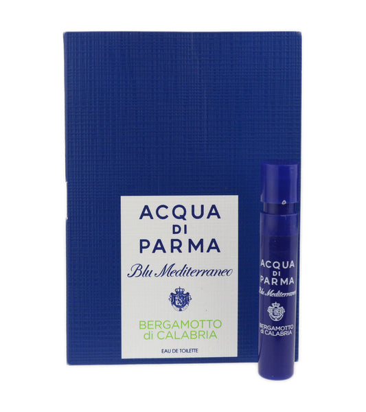 Acqua Di Parma Blu Mediterraneo Bergamotto di Calabria 1,2 ml 0,04 fl. Unze. oz. offizielle Parfümproben, Acqua Di Parma Blu Mediterraneo Bergamotto di Calabria 1,2 ml 0,04 fl. Unze. oz. Duftprobe, Acqua Di Parma Blu Mediterraneo Bergamotto di Calabr