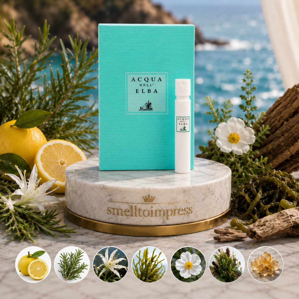 Akua dell Elba Home Mare offizielle Parfumprobe 1,2 ml 0,04 fl. oz.