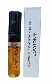 Amouage Opus XIV Royal Tobacco 2 ml 0,06 oz Parfümprobe, offizieller Parfümtester Amouage Opus XIV Royal Tobacco 2 ml 0,06 oz Parfümprobe, offizieller Parfümtester