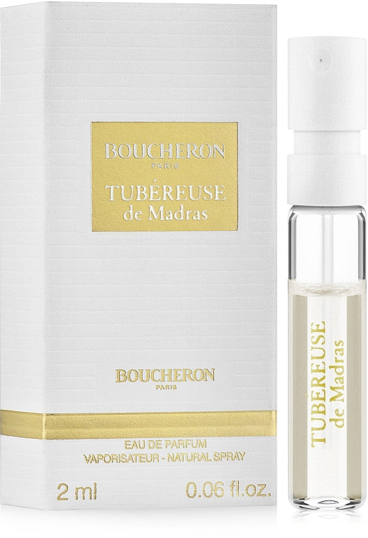 Boucheron Tubereuse de Madras 2ml 0,06 fl. Unze. oz. Offizielle Parfümproben