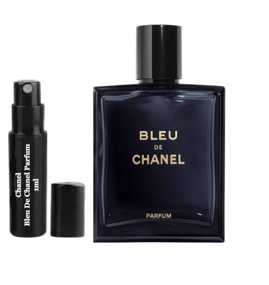 Parfümproben in der Chanel Bleu De Chanel Parfum-Version