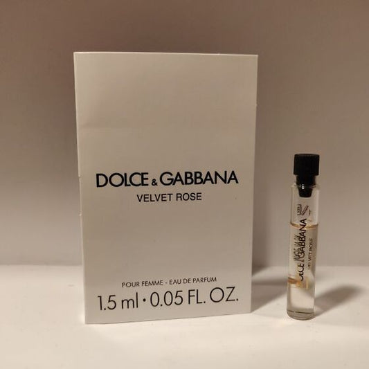 Dolce & Gabbana VELVET Rose 1,5 ml offizielle Parfümprobe