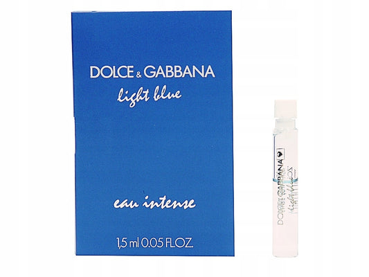 Dolce & Gabbana Light Blue Eau Intense 1,5 ml offizielle Parfümprobe