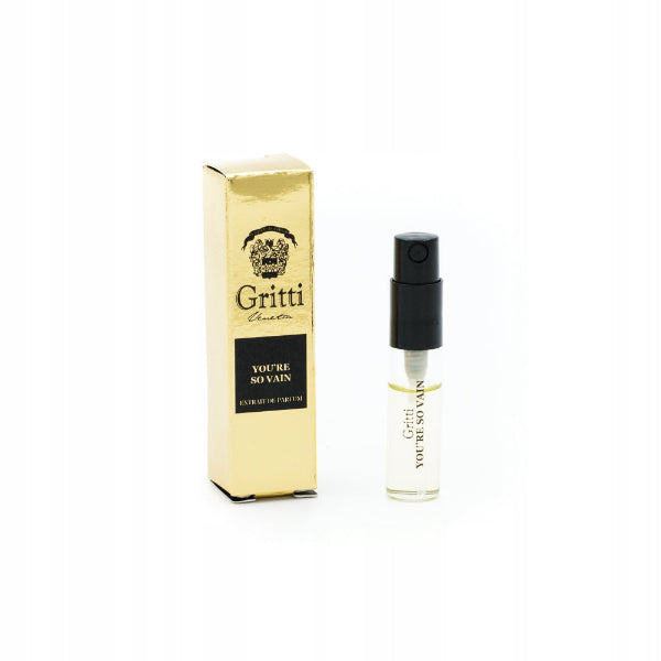 image of Gritti You're So Vain official perfume sample 2ml 0.06 fl. oz.