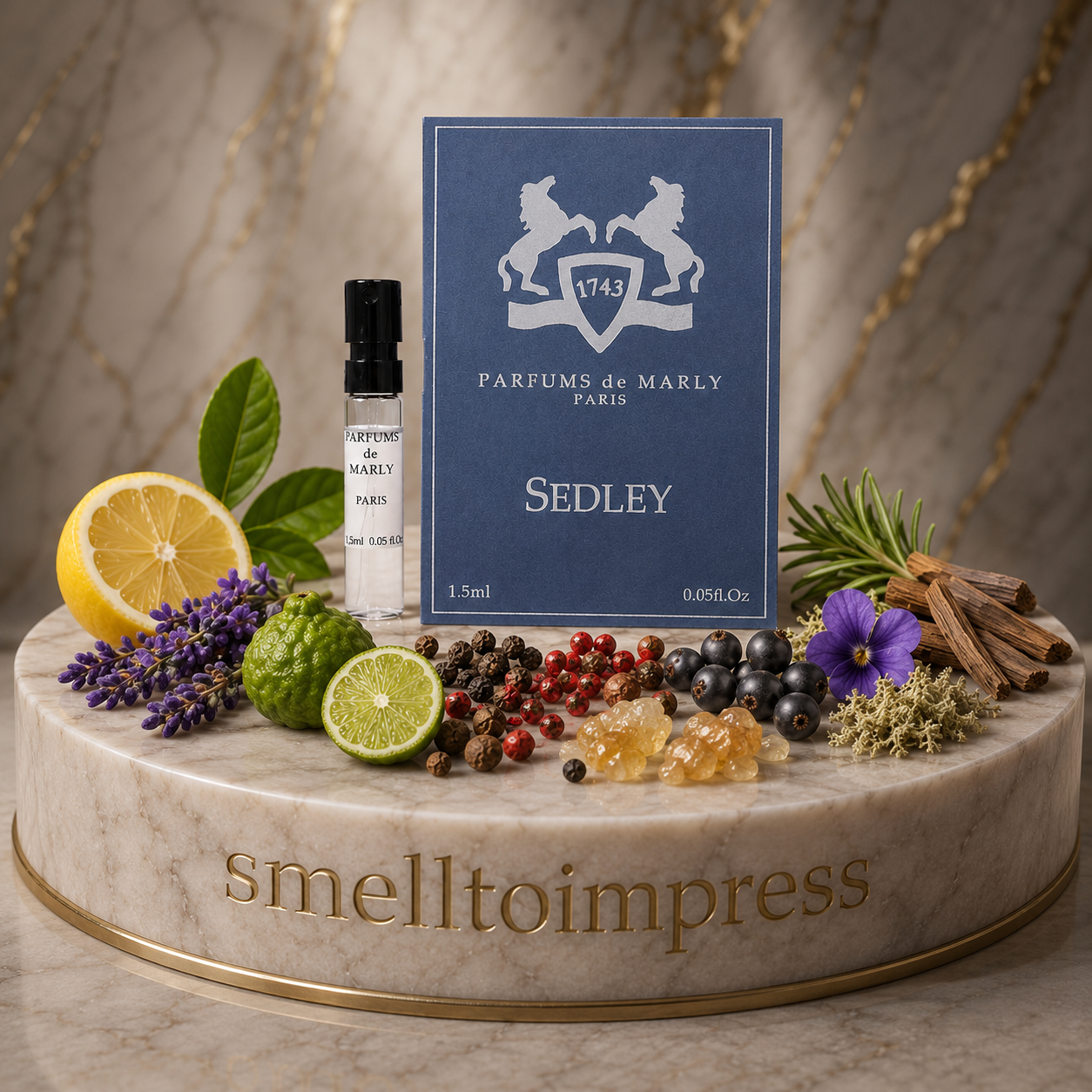 Parfums de Marly Sedley 1,5 ml 0,05 fl. oz. offizielle Parfumprobe