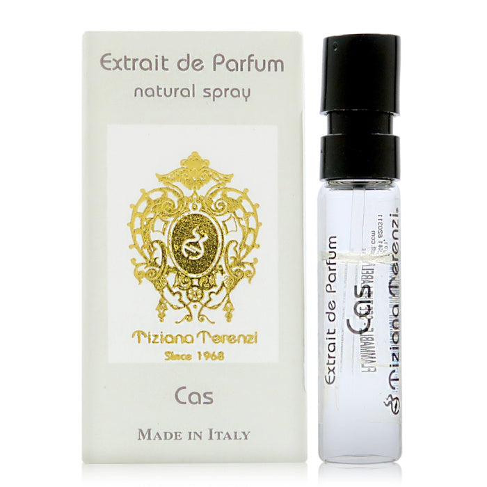 TIZIANA TERENZI Cas Extrait de parfum 0,05 OZ 1,5 ML offizieller Parfümproben-Parfumtester TIZIANA TERENZI Cas Extrait de parfum 0,05 OZ 1,5 ML offizieller Parfümproben-Parfumtester