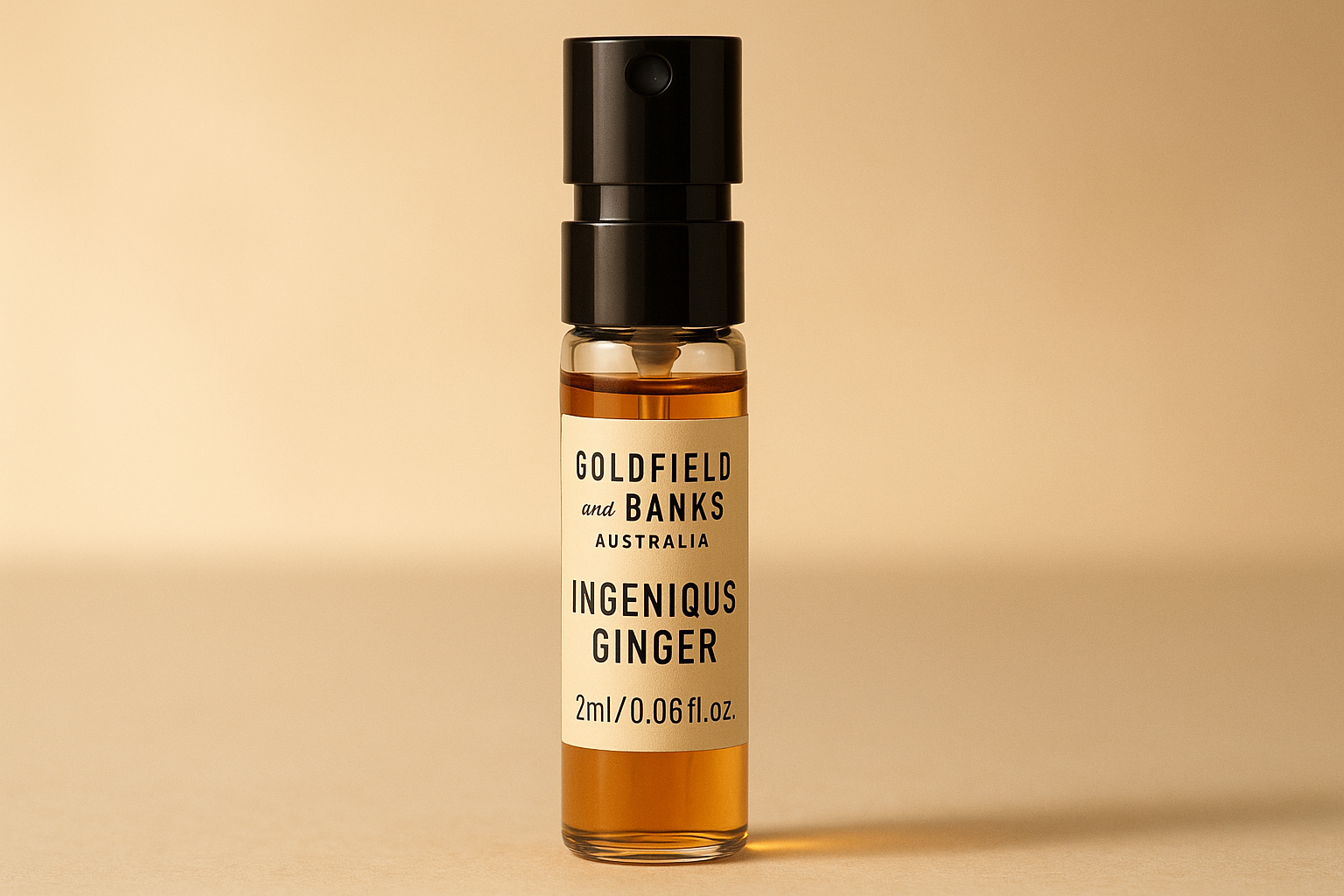 Goldfield and Banks Australia Genialer Ingwer 2ml 0.06 fl. oz. offizielle Parfümprobe Goldfield and Banks Australia Genialer Ingwer 2ml 0.06 fl. oz. offizielle Parfümprobe