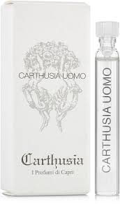 offizielle Carthusia-Parfümprobe Carthusia Uomo, Größe 2 ml 0,06 oz.