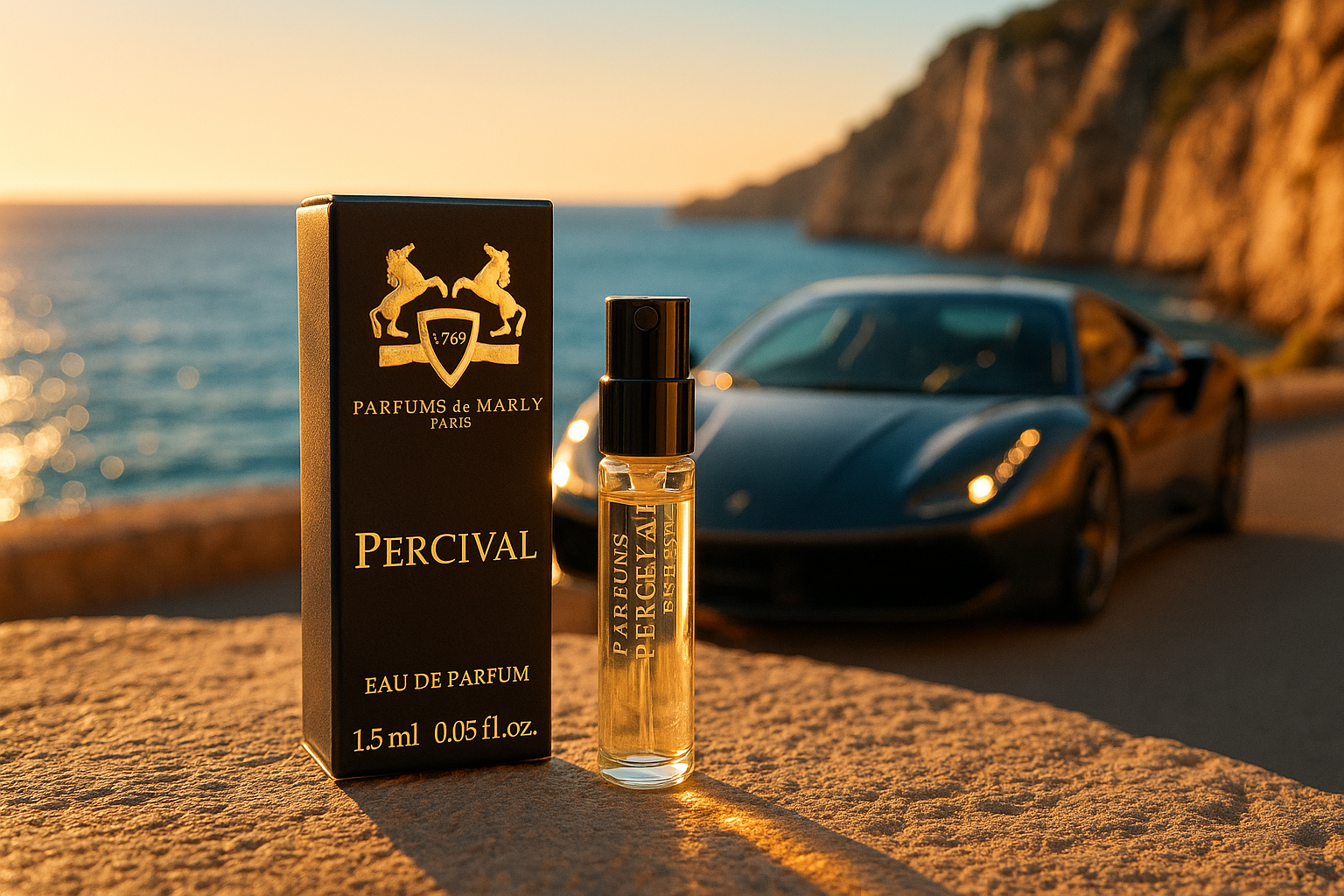 Offizielle Duftprobe von Parfums De Marly Percival, 1,5 ml, 0,05 fl. Unze. o.z. Parfümtester Offizielle Duftprobe von Parfums De Marly Percival, 1,5 ml, 0,05 fl. Unze. o.z. Parfümtester