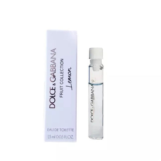 Dolce & Gabbana Fruit Collection Zitrone 1,5 ML 0,05 fl. Unze. oz. Offizieller Parfümproben-Parfümtester