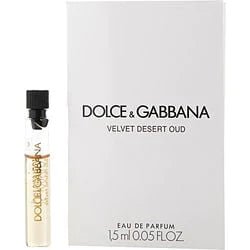 Offizielle Parfümprobe „Velvet Desert Oud“ von Dolce & Gabbana, 1,5 ml.