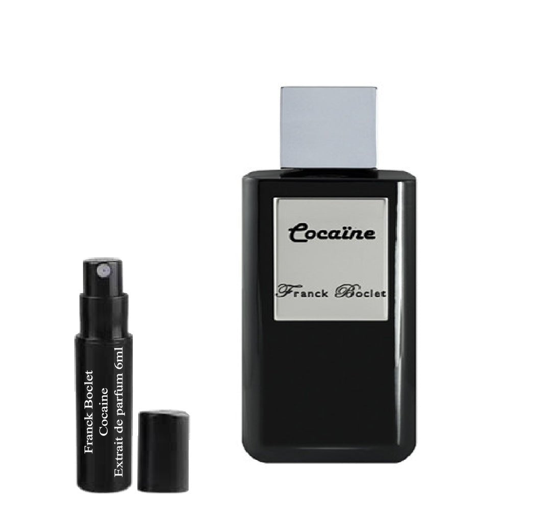 Franck Boclet Kokain 6 ml 0,20 fl. Unze. o.z. parfüm minta, Franck Boclet Cocaine 6ml 0,20 fl. oz. o.z. campione di profumo, Franck Boclet Kokain 6 ml 0,20 fl. Unze. o.z. amostra de parfüm, Franck Boclet Kokain 6 ml 0,20 fl. oz. o.z. 官方香水样品, Mostră d