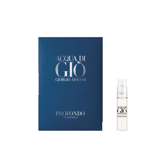 Giorgio Armani Profondo 1,2 ml 0,04 fl. Unze. oz. Offizielle Parfümproben