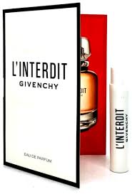 Givenchy L'Interdit Eau De Parfum 1 ml 0,03 fl. Unze. oz. Offizielle Parfümproben