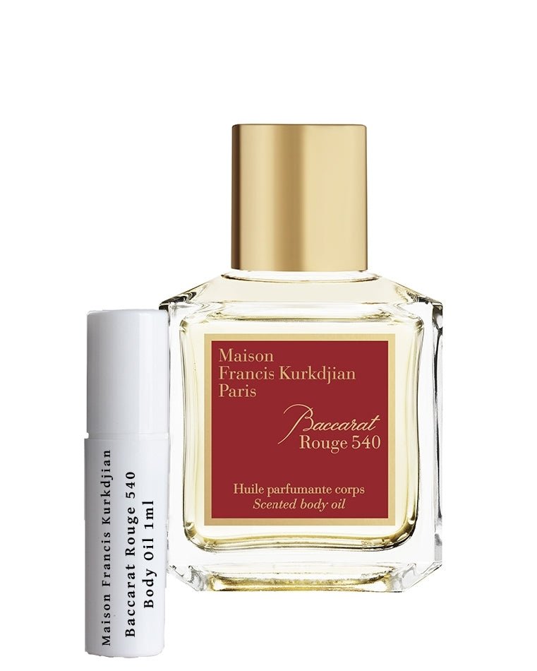 Maison Francis Kurkdjian Baccarat Rouge 540 Body Oil sample 1ml