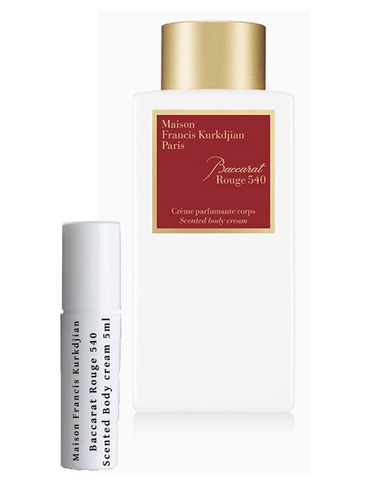 Maison Francis Kurkdjian Baccarat Rouge 540 Duftende Körpercreme, Probe 5 ml