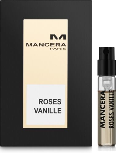 Mancera Roses Vanille 2 ml 0,06 fl.oz offizielle Parfümprobe