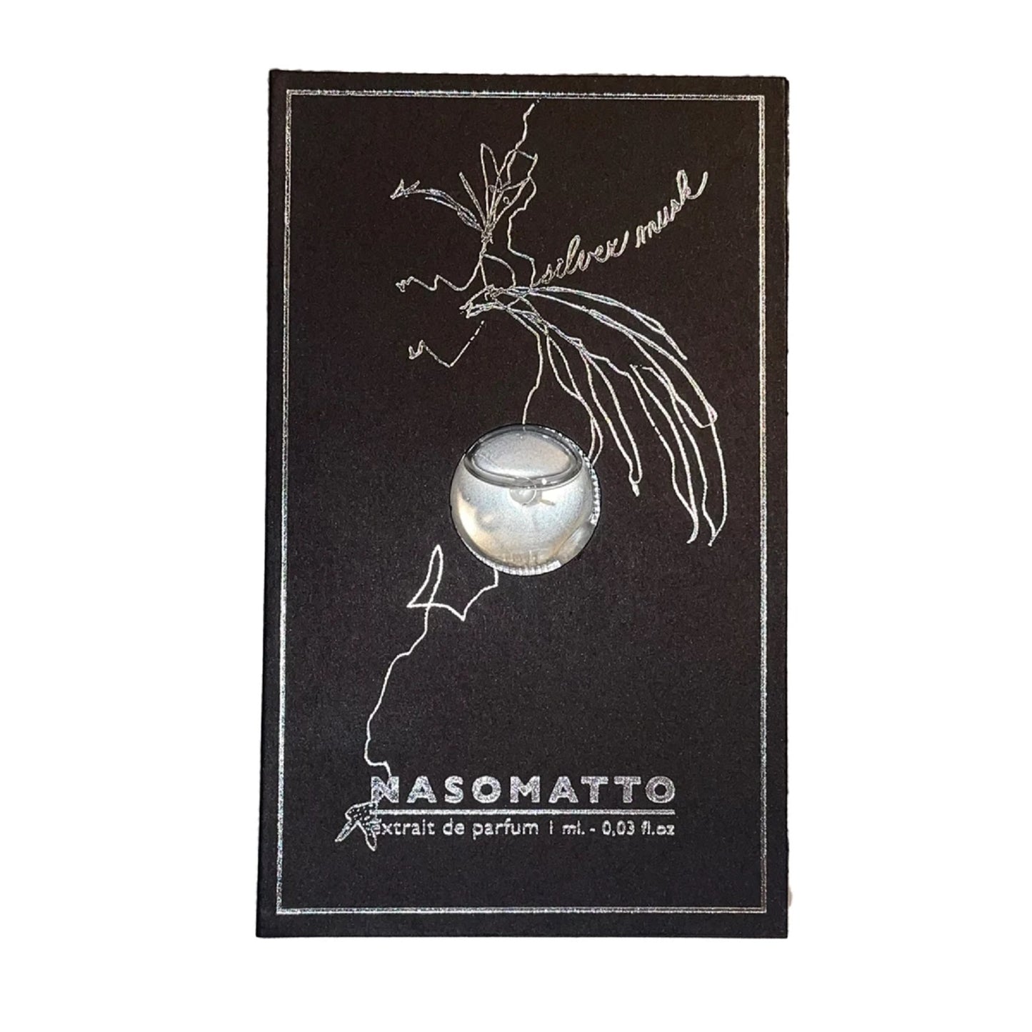 Nasomatto Silver Musk 2ml 0.06 fl. o.z. 液量オンス公式香水サンプル, Nasomatto Silver Musk 2ml 0.06 fl. o.z. официална парфюмна проба, Nasomatto Silver Musk 2ml 0.06 fl. o.z. échantillon de parfum officiel, Nasomatto Silver Musk 2ml 0.06 fl. o.z. virallinen hajuvesinäyte, Nasomatto Silver Musk 2ml 0.06 fl. o.z. oficjalna próbka perfum, Nasomatto Silver Musk 2ml 0.06 fl. o.z. offizielle Parfümprobe, Nasomatto Silver Musk 2ml 0.06 fl. o.z. officiellt parfymprov