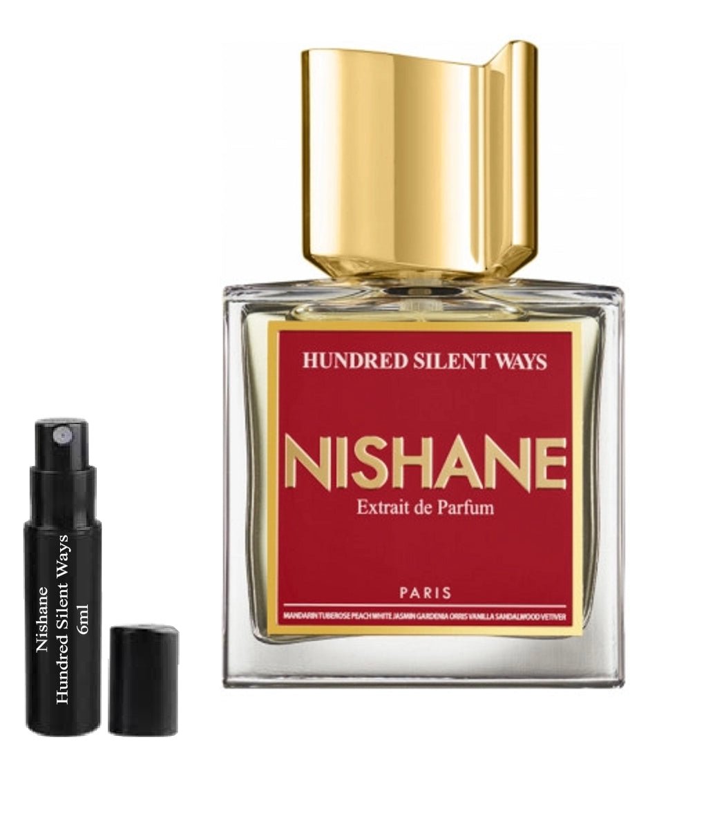 Nishane Hundred Silent Ways 6 ml 0,20 fl. Unze. o.z. amostra de parfüm, Nishane Hundred Silent Ways 6ml 0,20 fl. o.z. 官方香水样品, Mostră de parfum Nishane Hundred Silent Ways 6ml 0.20 fl. o.z., Nishane Hundred Silent Ways 12 ml 0,41 fl. Unze. o.z. Duftpa