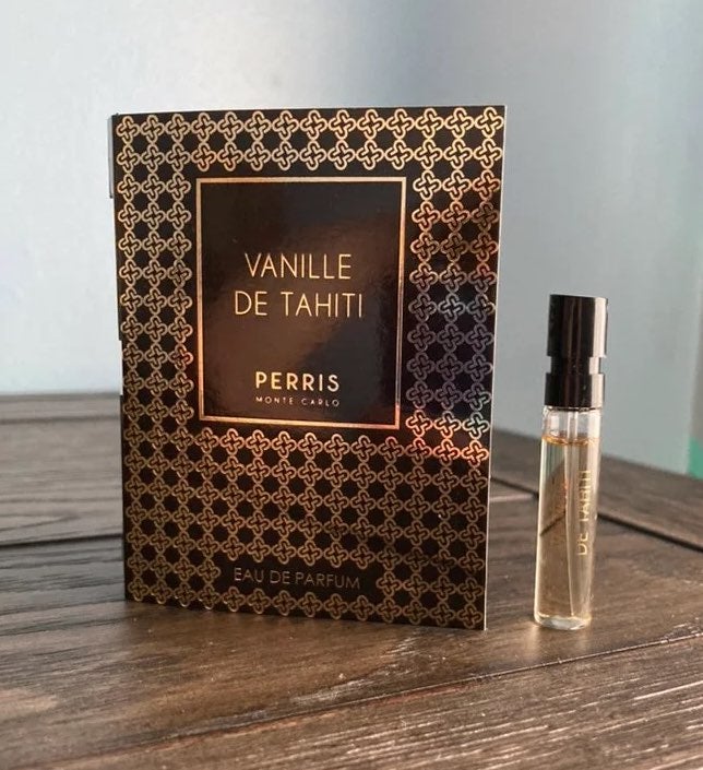 Perris Monte Carlo Vanille de Tahiti 2.0ml 0.06 us fl. oz. échantillon de parfum officiel, Perris Monte Carlo Vanille de Tahiti 2.0ml 0.06 us fl. oz. virallinen hajuvesinäyte, Perris Monte Carlo Vanille de Tahiti 2.0ml 0.06 us fl. oz. oficjalna próbka perfum, Perris Monte Carlo Vanille de Tahiti 2.0ml 0.06 us fl. oz. officiellt parfymprov, Perris Monte Carlo Vanille de Tahiti 2.0ml 0.06 us fl. oz. officiel parfumeprøve, Perris Monte Carlo Vanille de Tahiti 2.0ml 0.06 us fl. oz. официална парфюмна проба