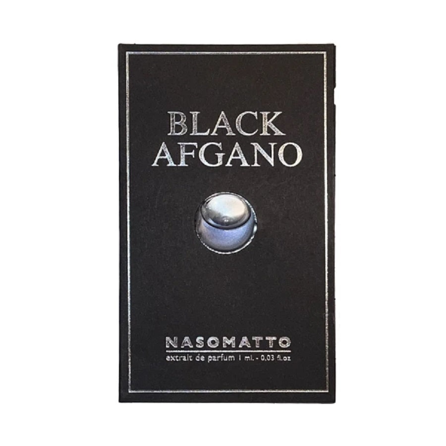 Offizielle Parfümproben von NASOMATTO BLACK AFGANO
