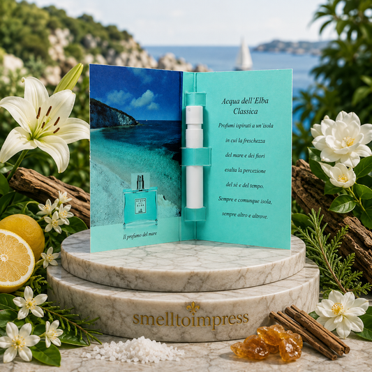 Bild von Acqua dell' Elba Classica offizieller Parfumprobe 1,2 ml 0,04 fl. oz