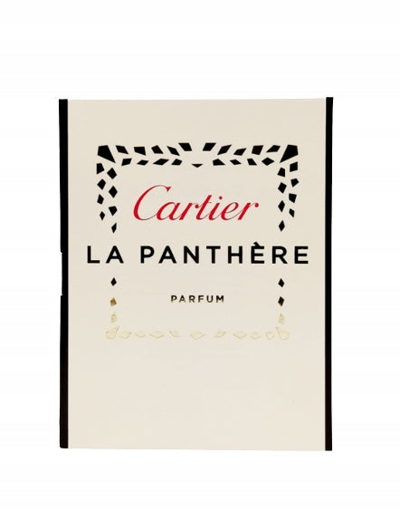 Cartier La Panthere 1,5 ml 0,05 fl. oz. offizielle Parfümprobe