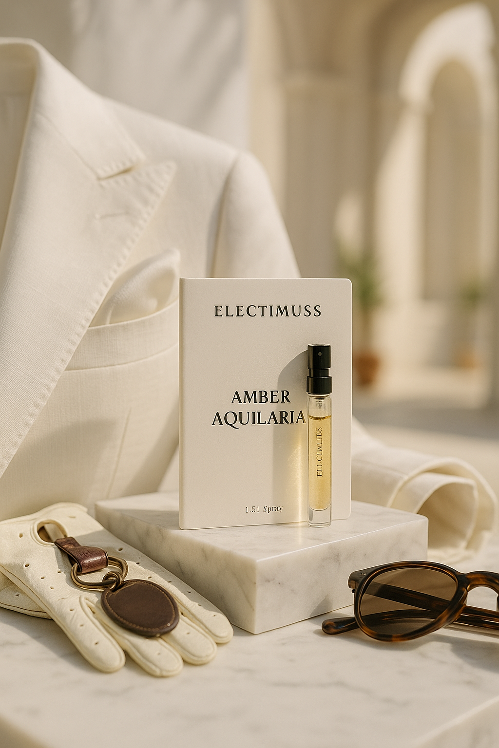 Electimuss London Amber Aquilaria 1.5ml 0.05 fl. oz. offizielle Parfümprobe