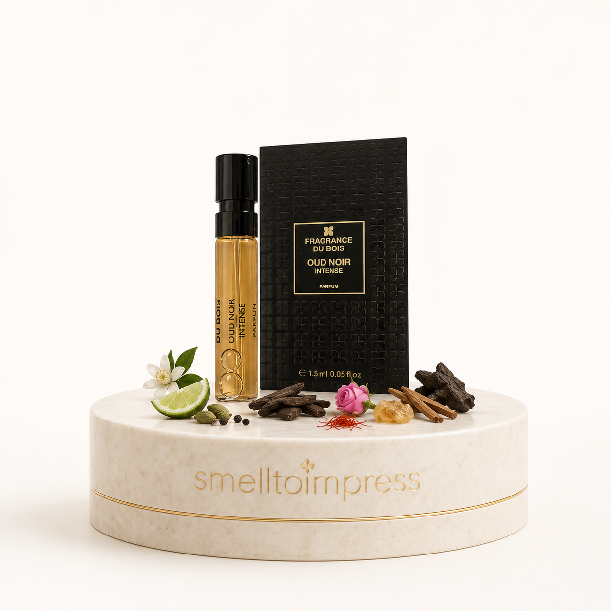 Fragrance Du Bois Oud Noir Intense 1,5 ml 0,05 fl. oz. offizielles Parfum-Sample