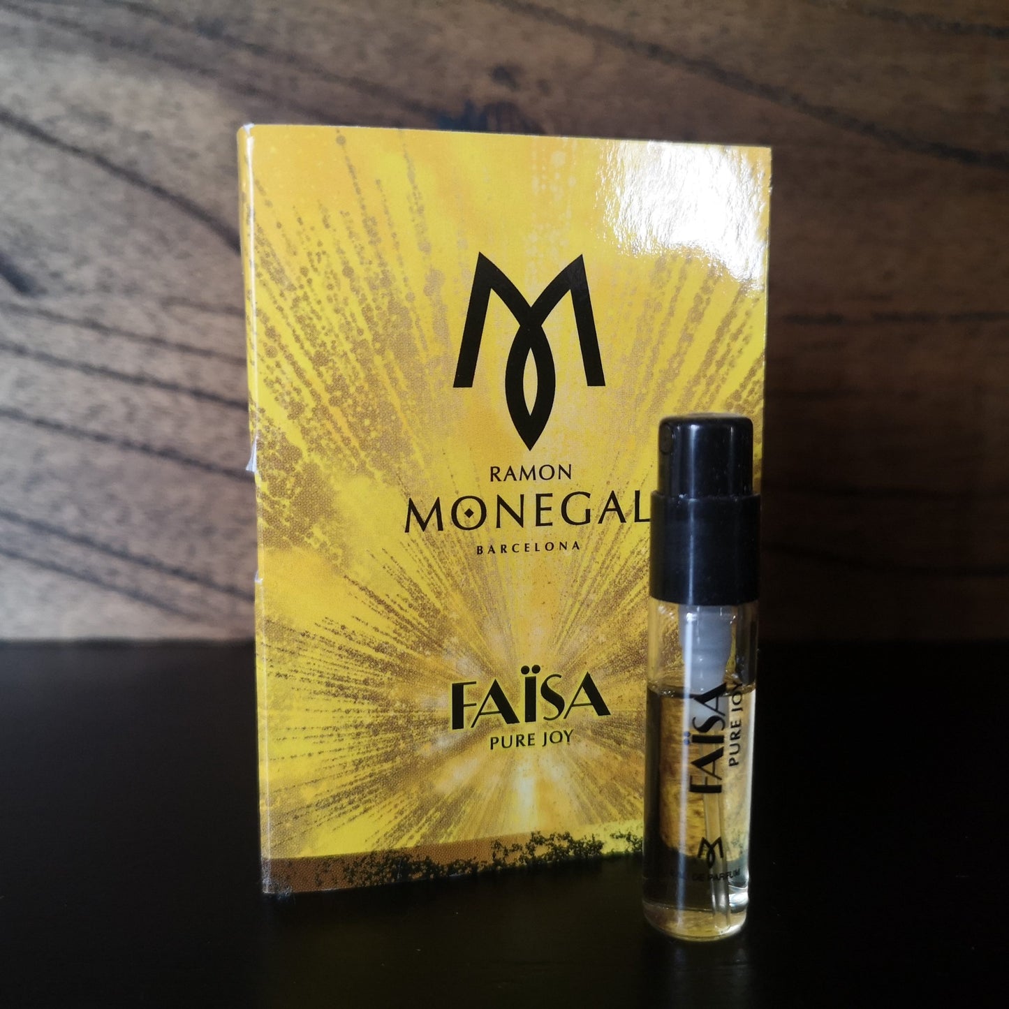 Ramon Monegal Faisa Pure Joy offizielle Parfüm Probe 2ml 0,06 fl.o.z. Parfüm-Tester
