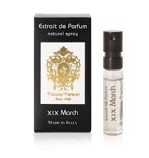 TIZIANA TERENZI XIX March Extrait de parfum 0,05 OZ 1,5 ML offizielle Parfümprobe