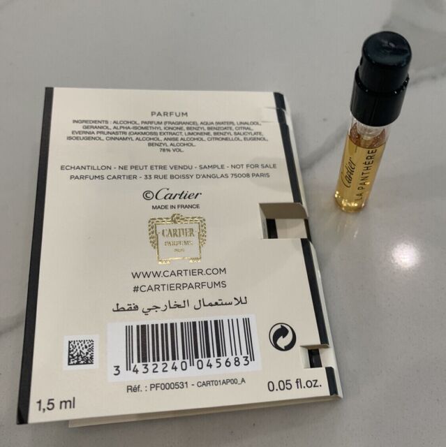 Cartier La Panthere Parfümprobe