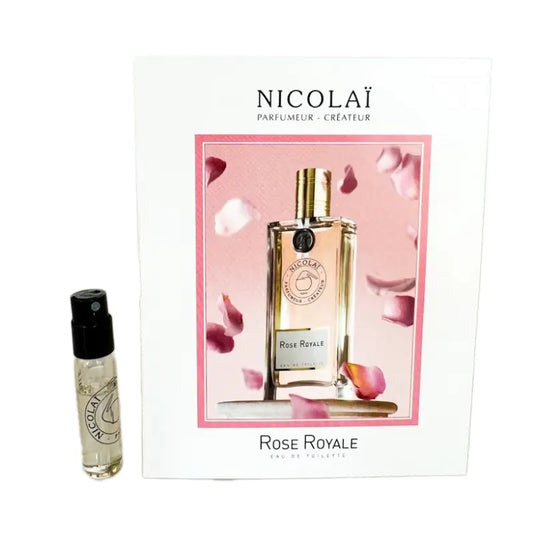 Offizielle Parfümproben von Nicolai Rose Royale Duft 1,8 ml 0,07 oz. Parfümtester