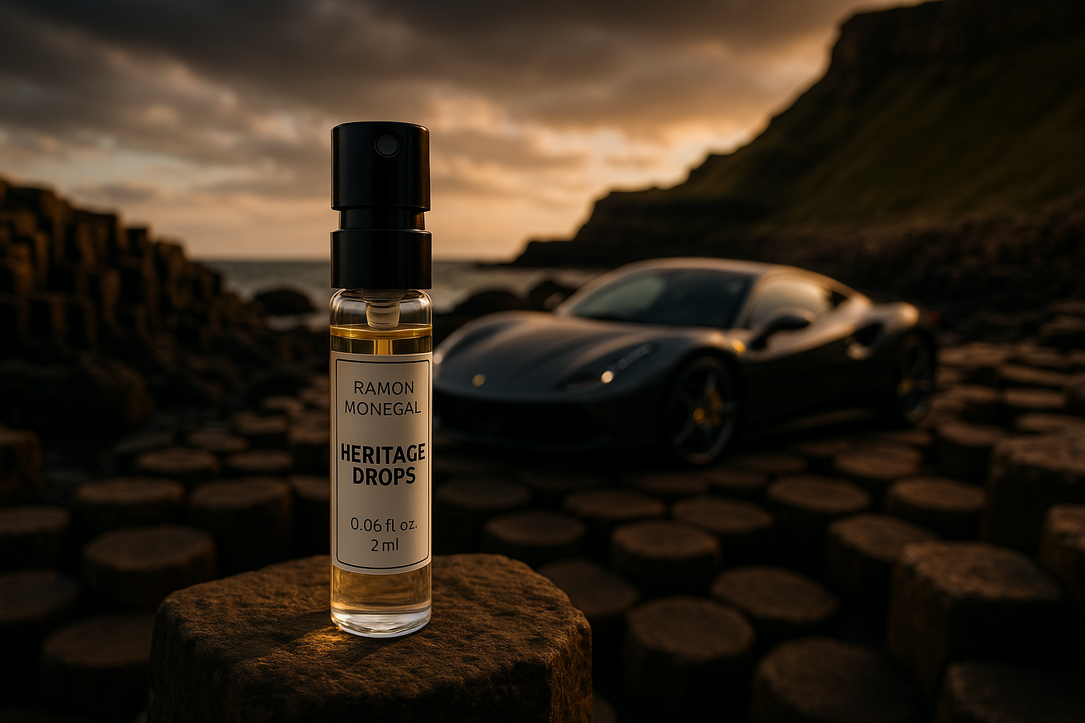 Ramon Monegal Heritage Drops offizielle Parfüm Probe 2ml 0.06 fl.o.z. Parfüm-Tester