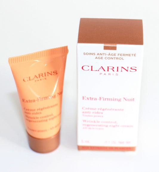 Clarins Extra-Firming Nuit Mini Hautpflegeprobe 5 ml 0,1 oz. Für trockene Haut